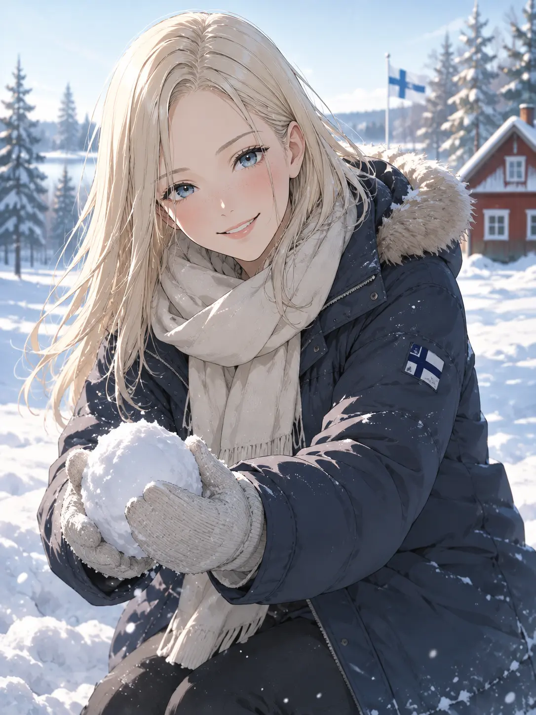 naronaronaroro의 Cozy Life with a Finnish Beauty
