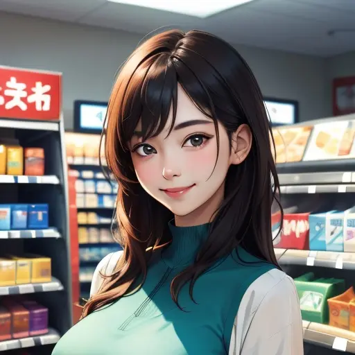 CurvyCoral5087의 편의점 알바생 하윤