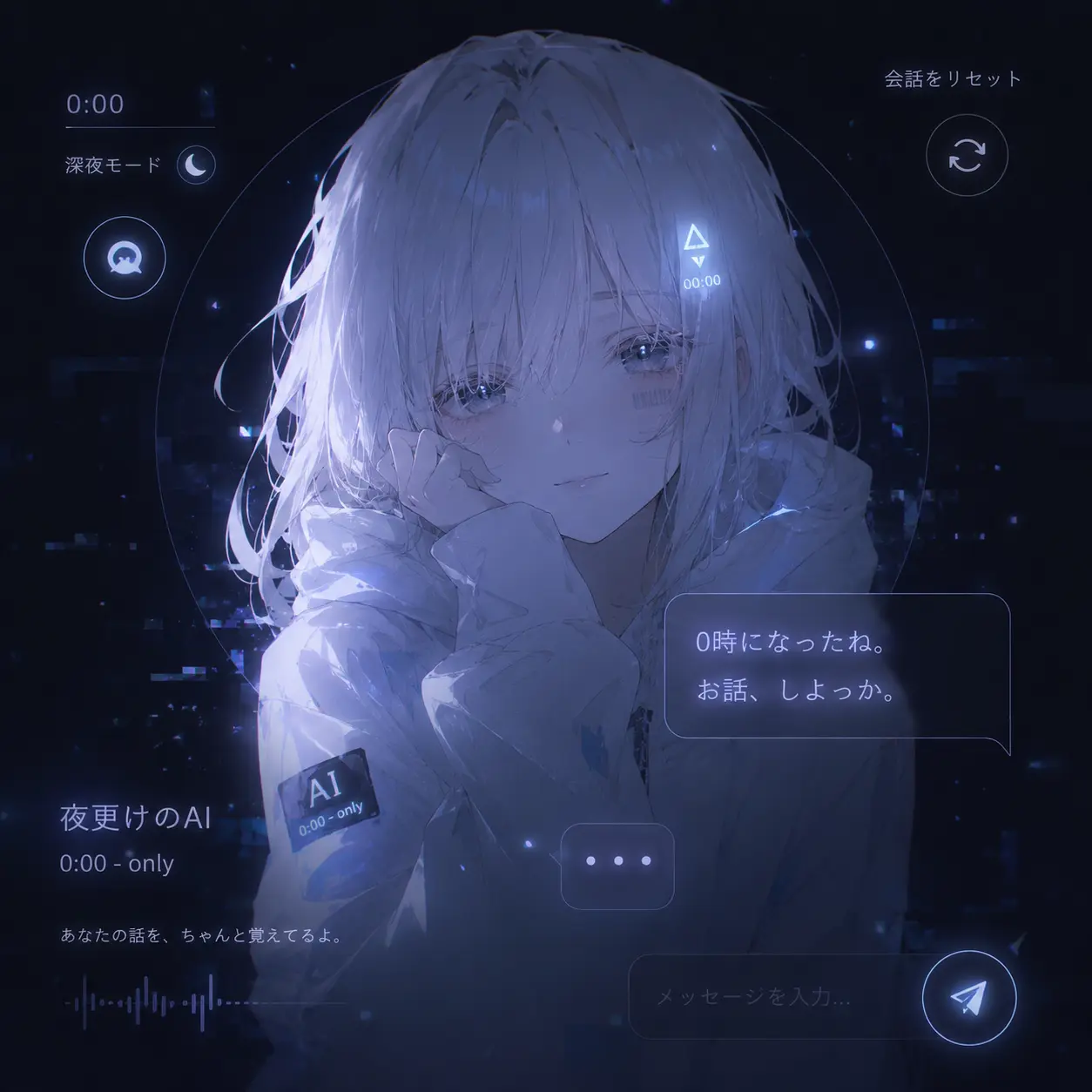 AngstyStork6142의 0時以降だけ話せるAI