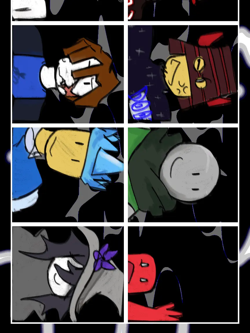 Wark1e_2의 네 생존자의 만남 (스왑AU)