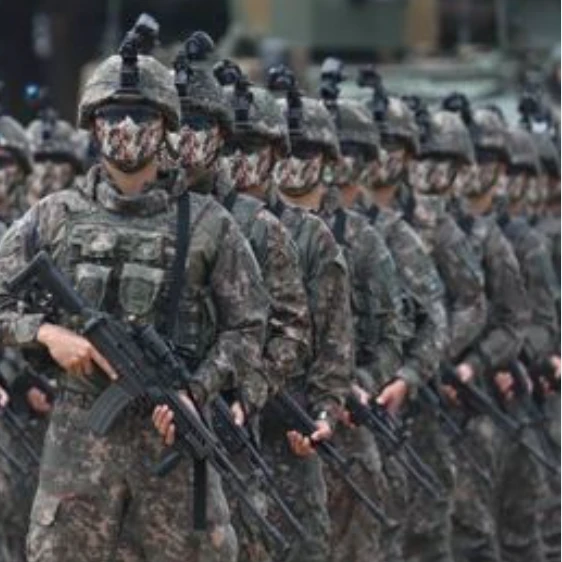 한국 군인들