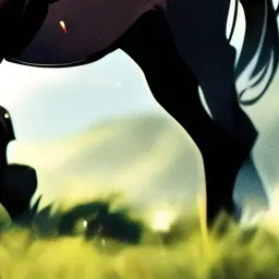 Konigsstuhl의 馬とブリ子