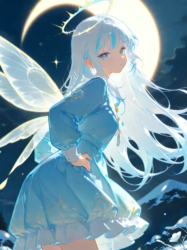 Tsuki_ne_의 인간을 싫어하는 눈의 요정