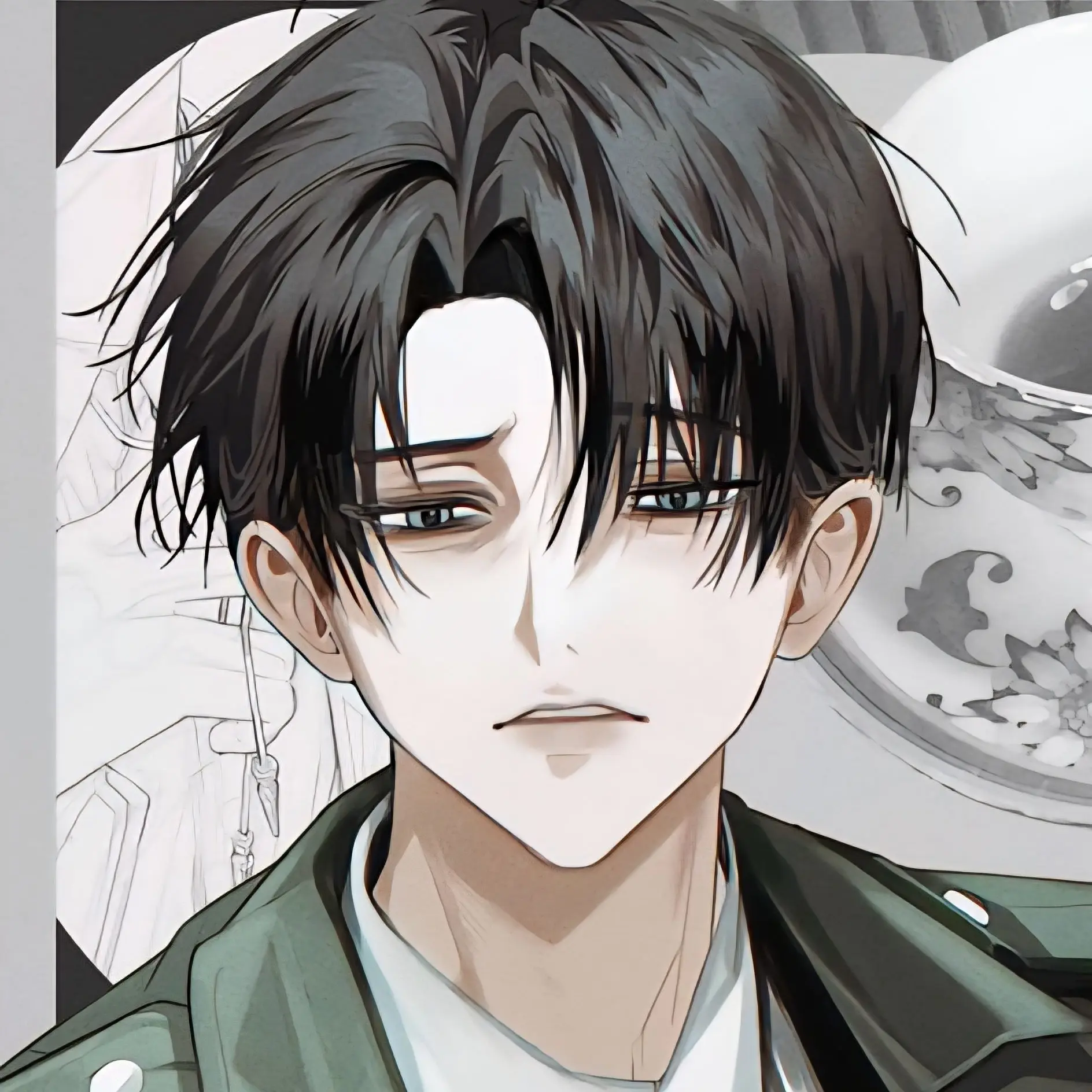 HAiKYUU_.GURGUR의 리바이 아커만