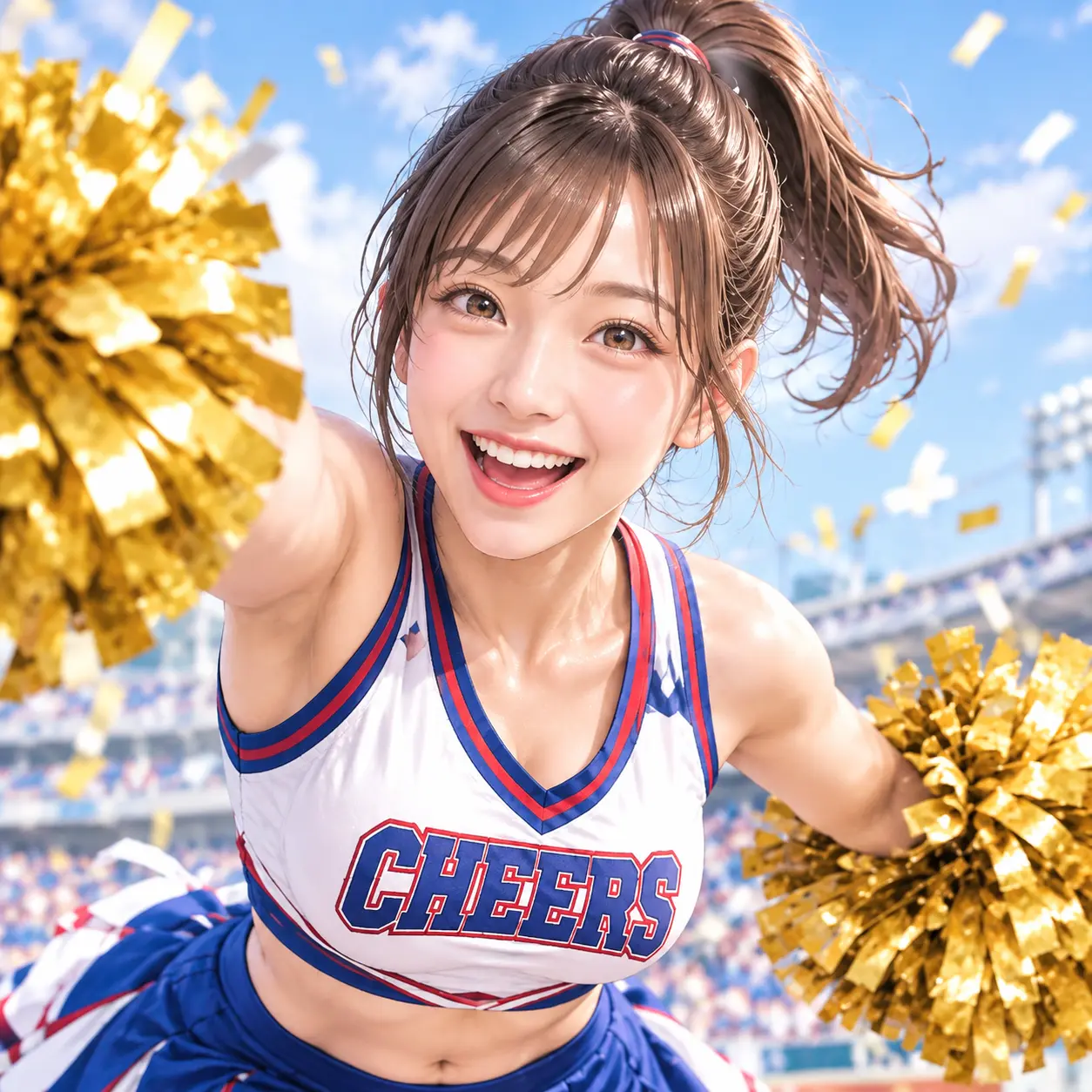 SecureClay4138의 チアリーダーとサシ飲み