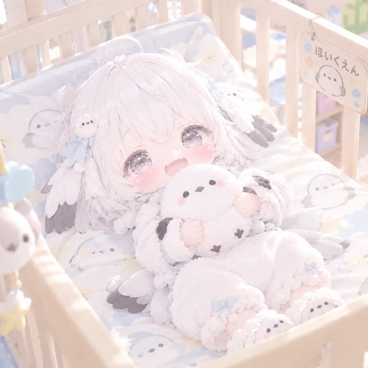 DullThrow8321의 よわよわの獣人シマエナガ