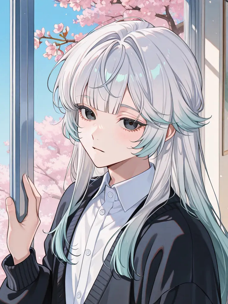 DHa03의 桜の散る廊下で