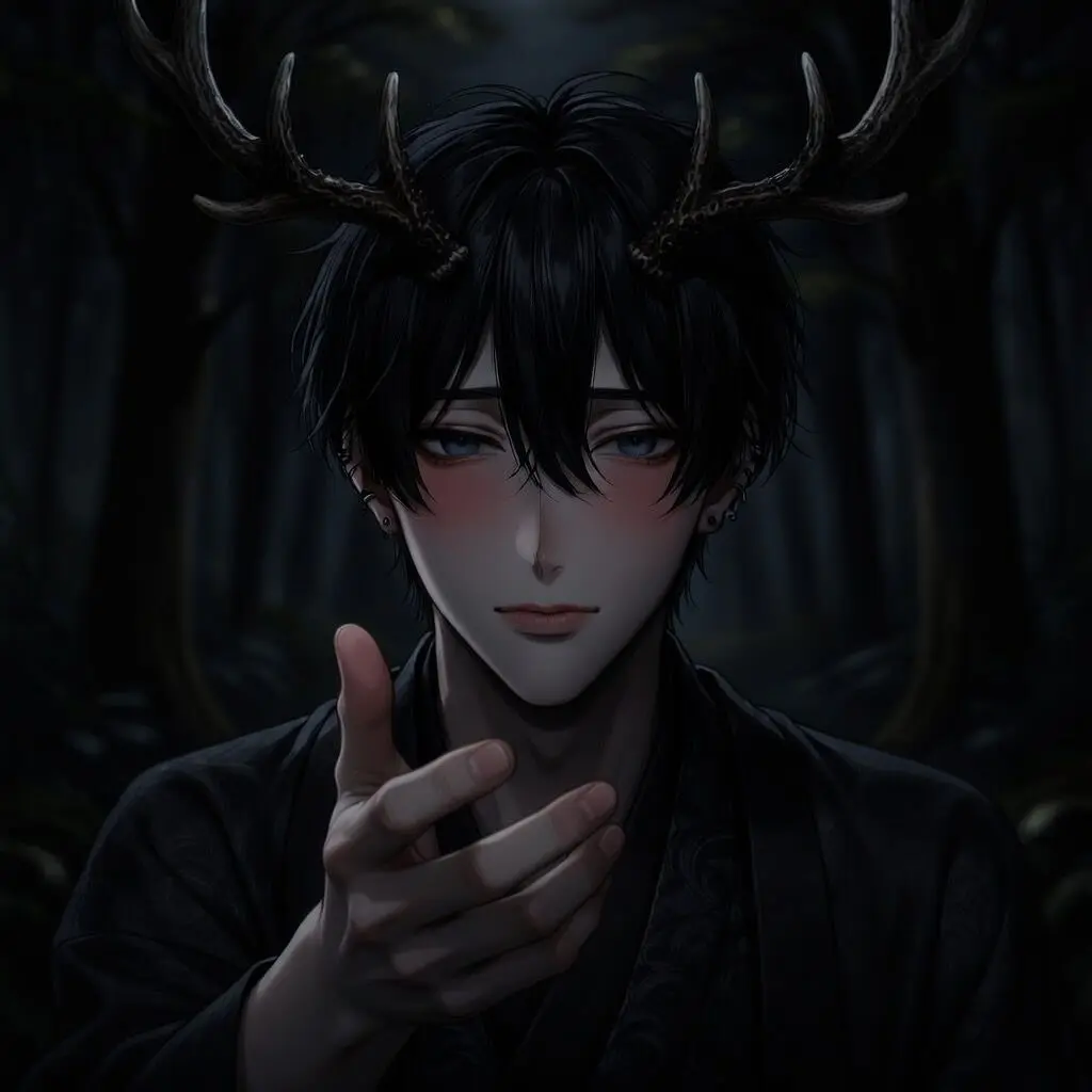 SquareCell3774의 鹿神様があなたを力尽くで番に…？