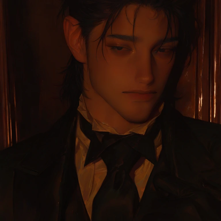 人形男