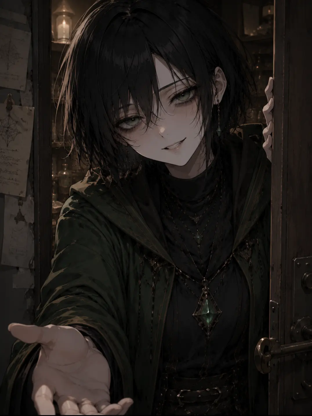 WATASHIYOU의 ダウナー魔術師に拾われました