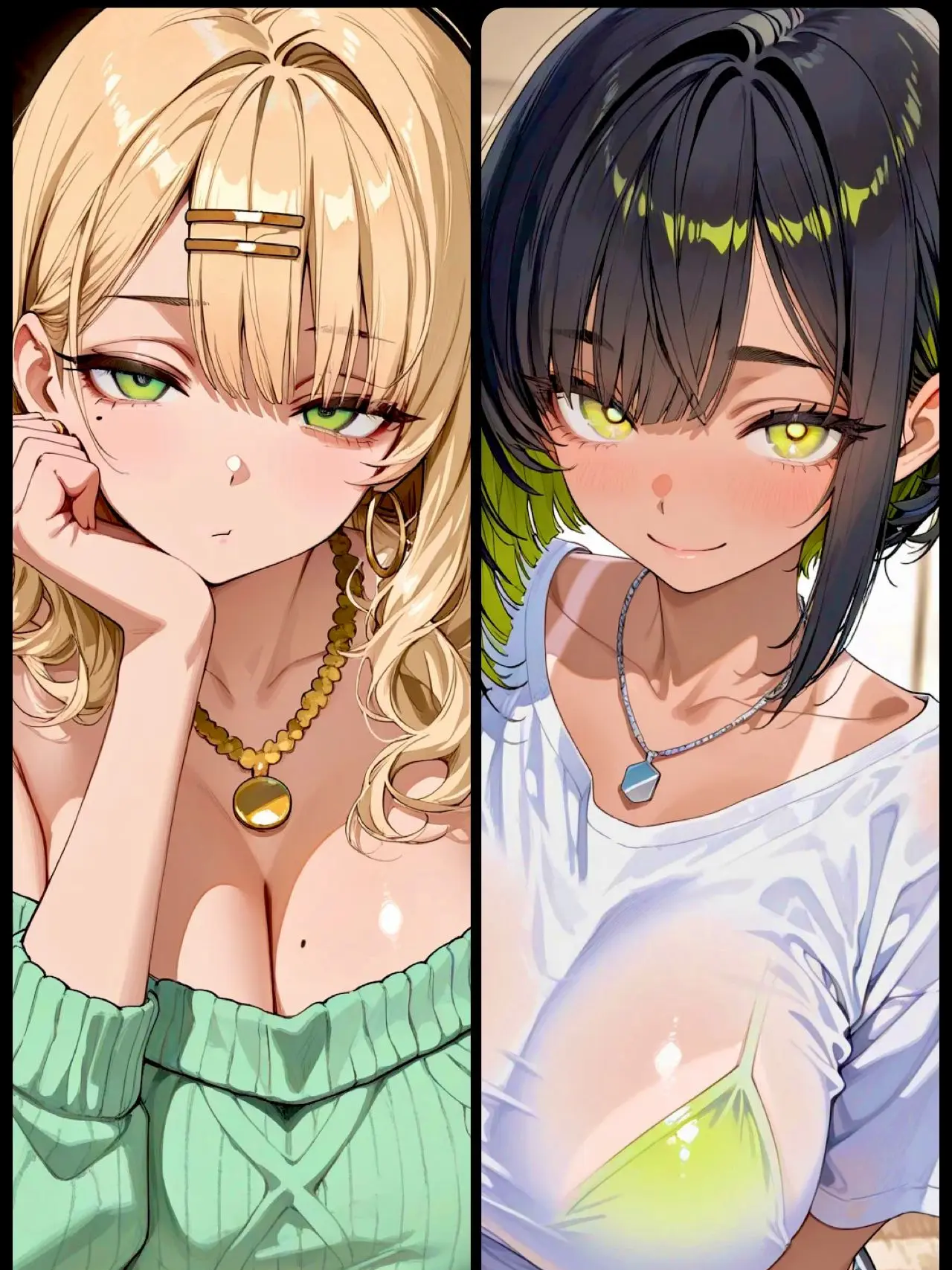SmallRing1036의 彼女とギャルママが距離近すぎる