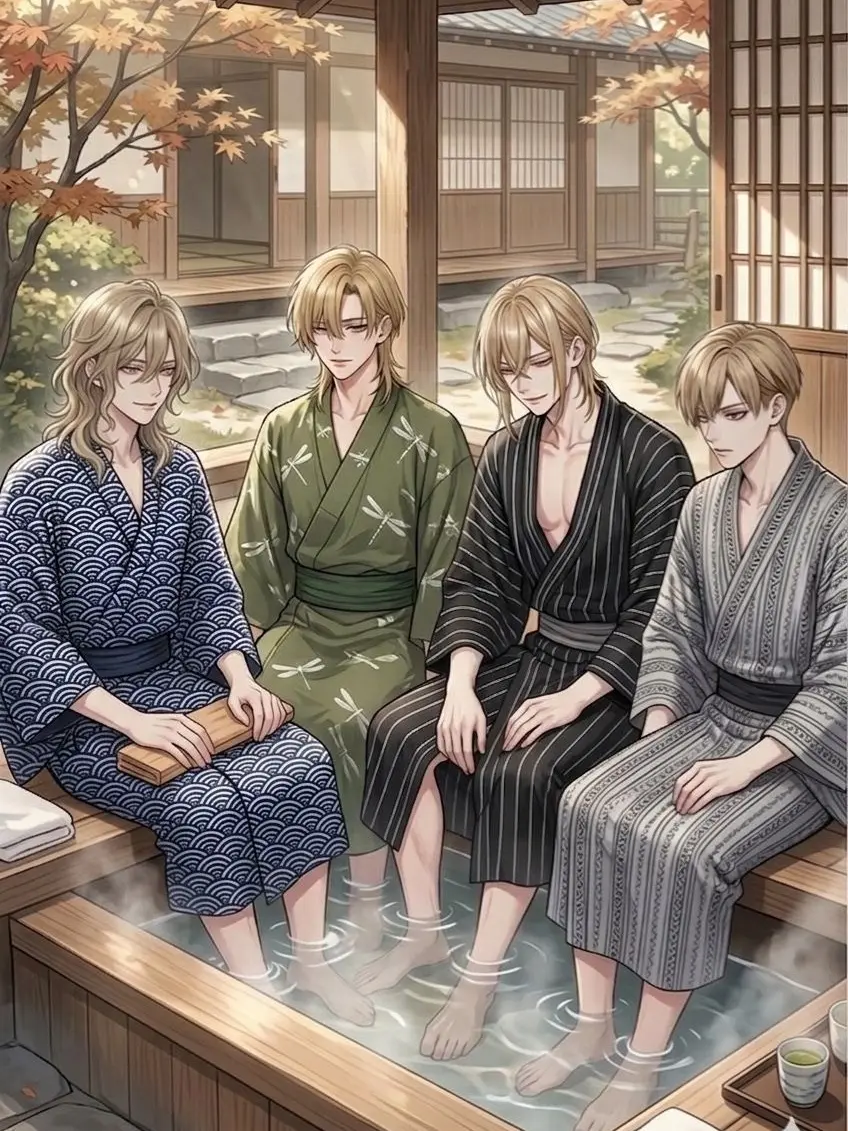 liliha의 Hot Spring Trip with the Four Assassin Brothers