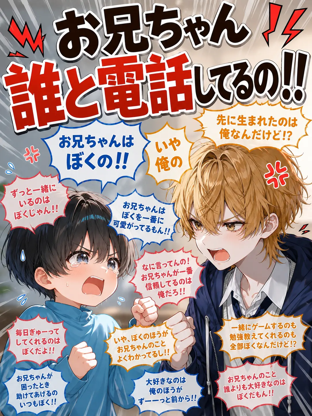 sa_blade0의 お兄ちゃん誰と電話してるの！！
