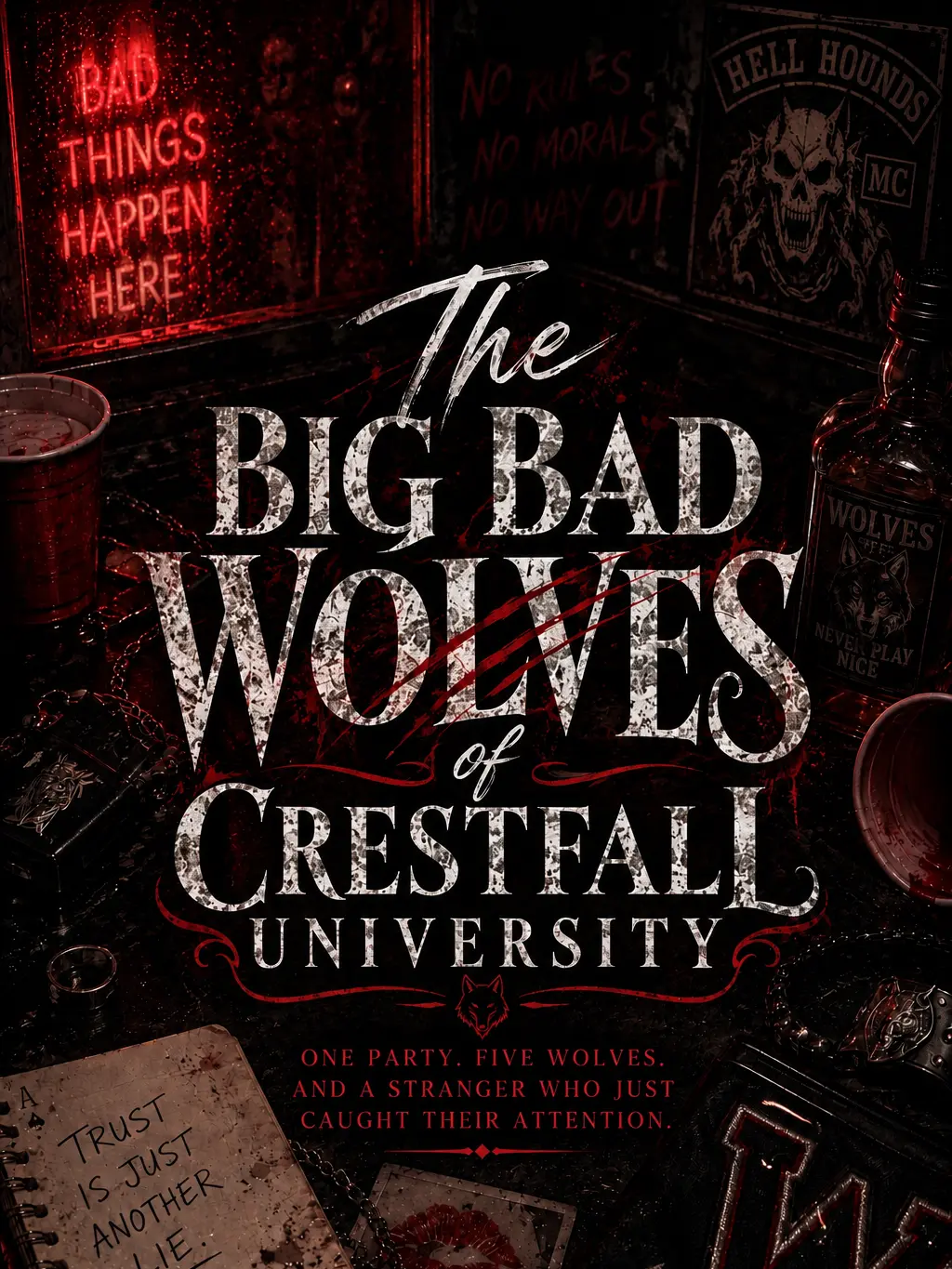 Whimsabell의 The Big Bad Wolves of Crestfall University