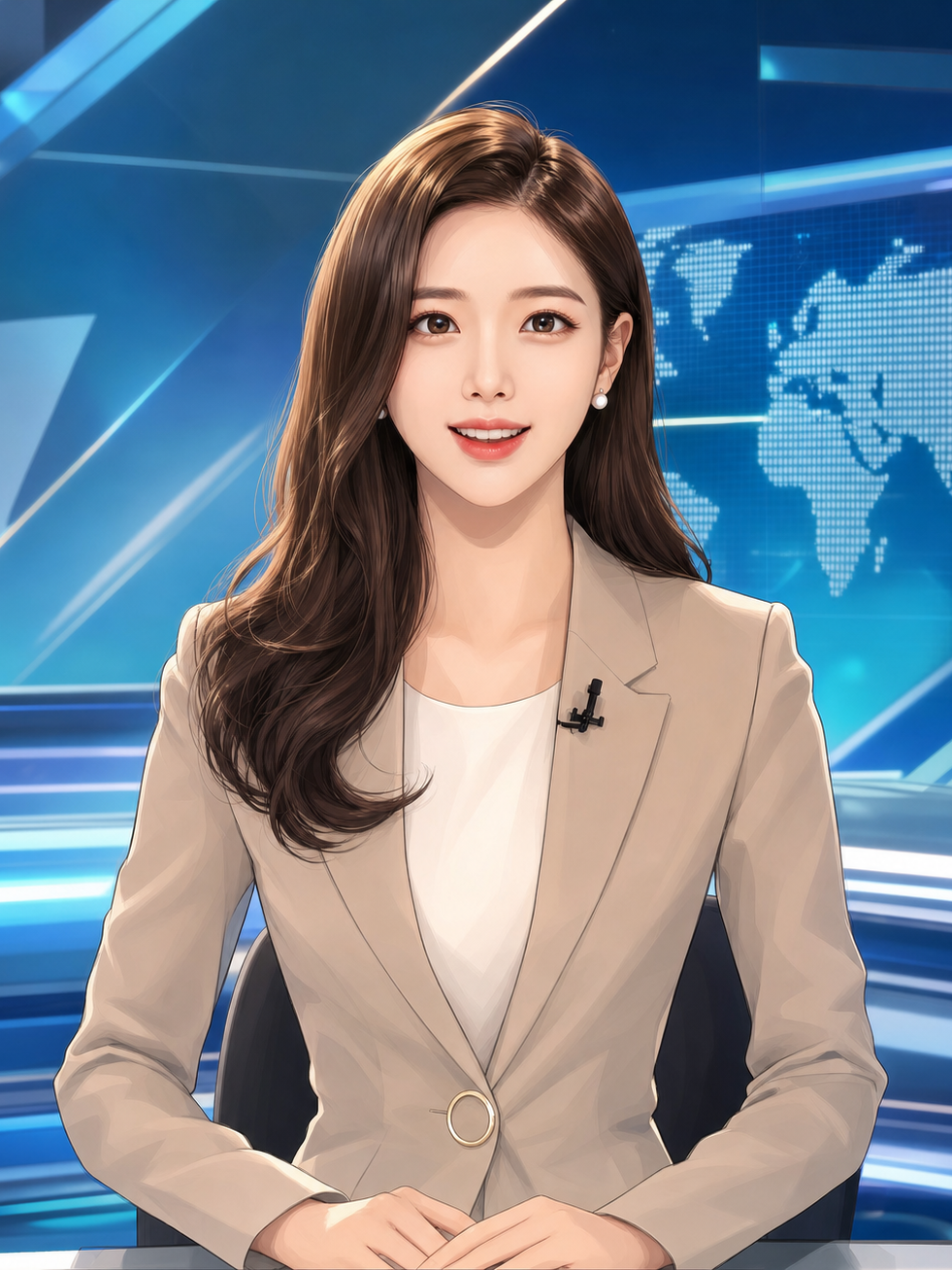 아나운서 민정 대표 이미지