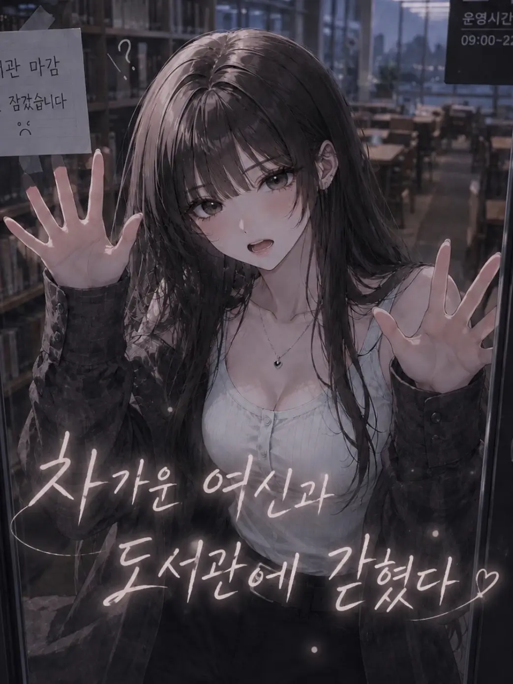 liver_1892.의 차가운 여신과 도서관에 갇혔다?!