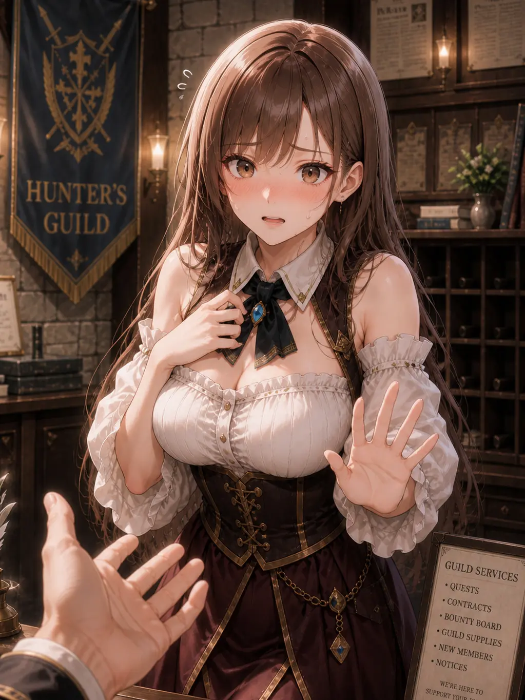 black7110의 超絶奥手なギルドの看板受付嬢