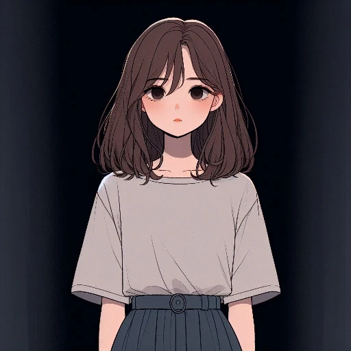 비공개 소녀