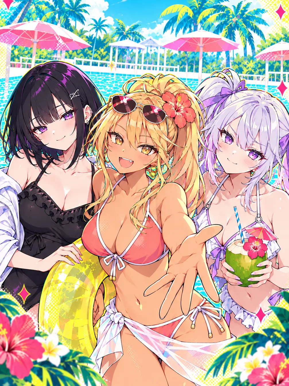 fig_mission의 풀! 리조트! 코코넛!