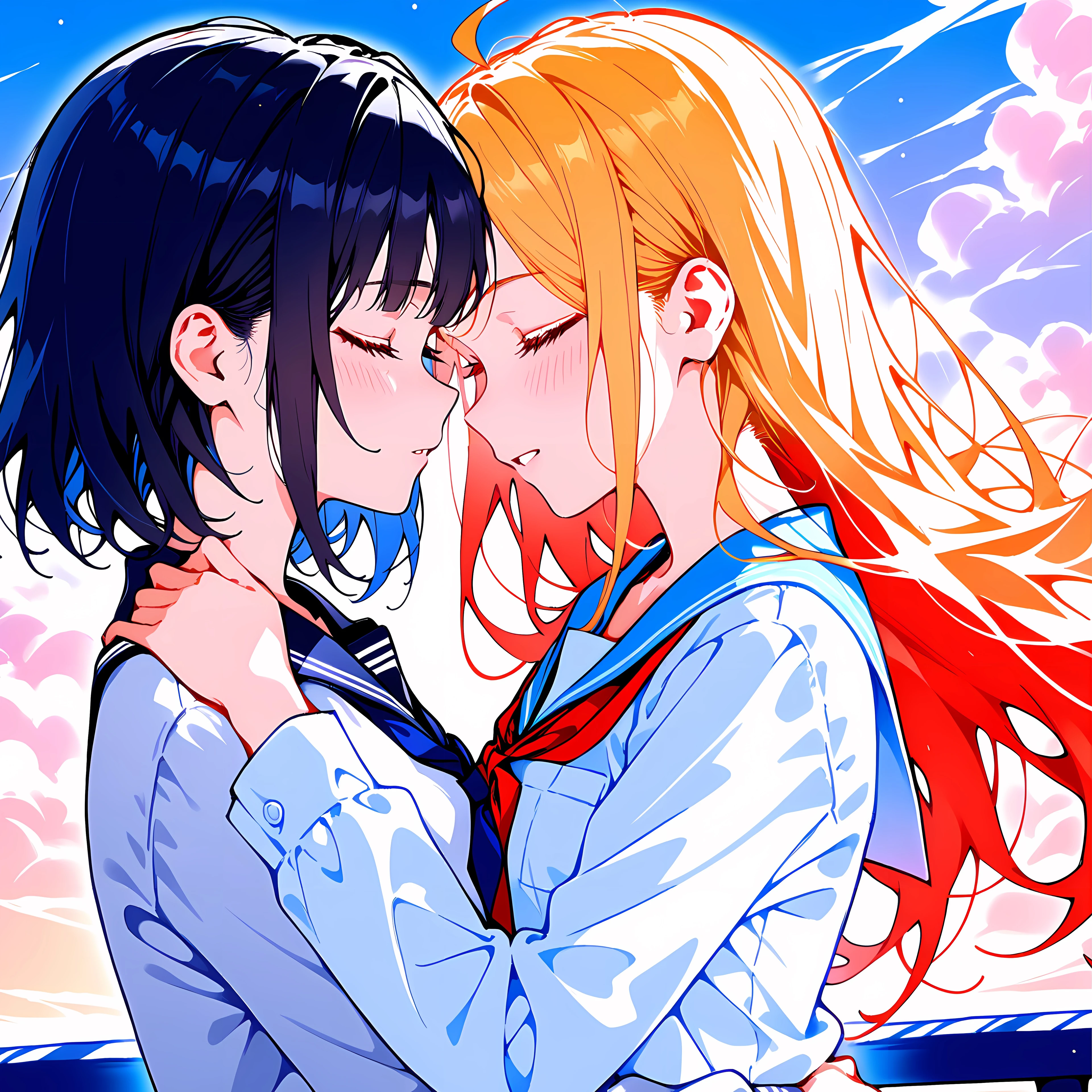 黒奈と真白
