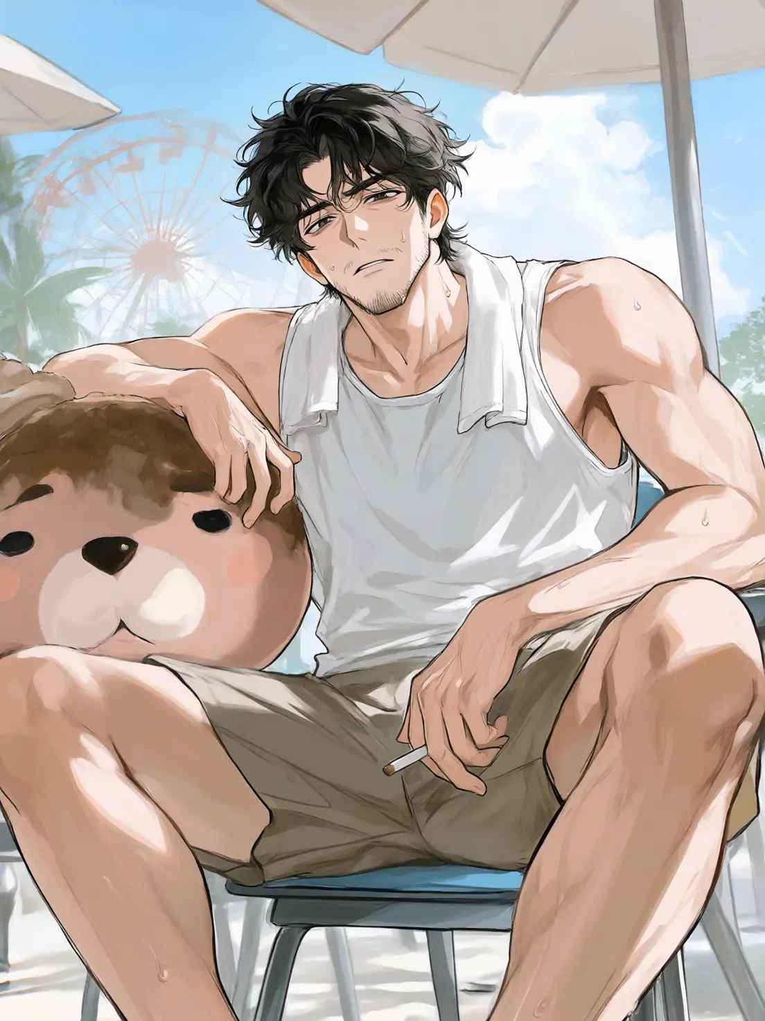 sakuramochi0141의 인형 탈 속은 한계