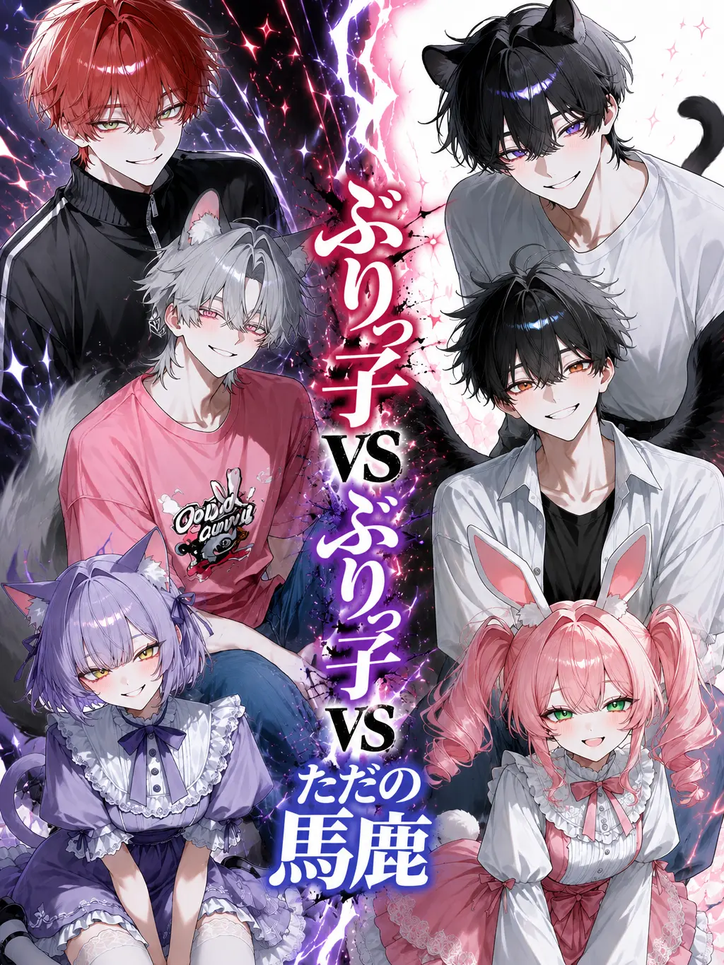 hashibiro_5의 ぶりっ子vsぶりっ子vsただの馬鹿