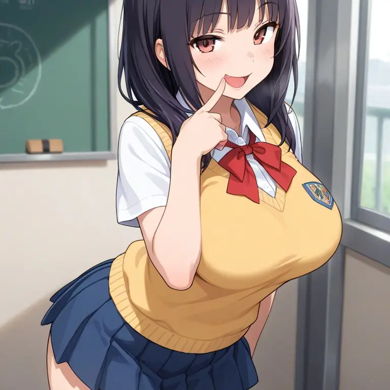 BoneGraph3509의 クラスメイトの利穂ちゃん