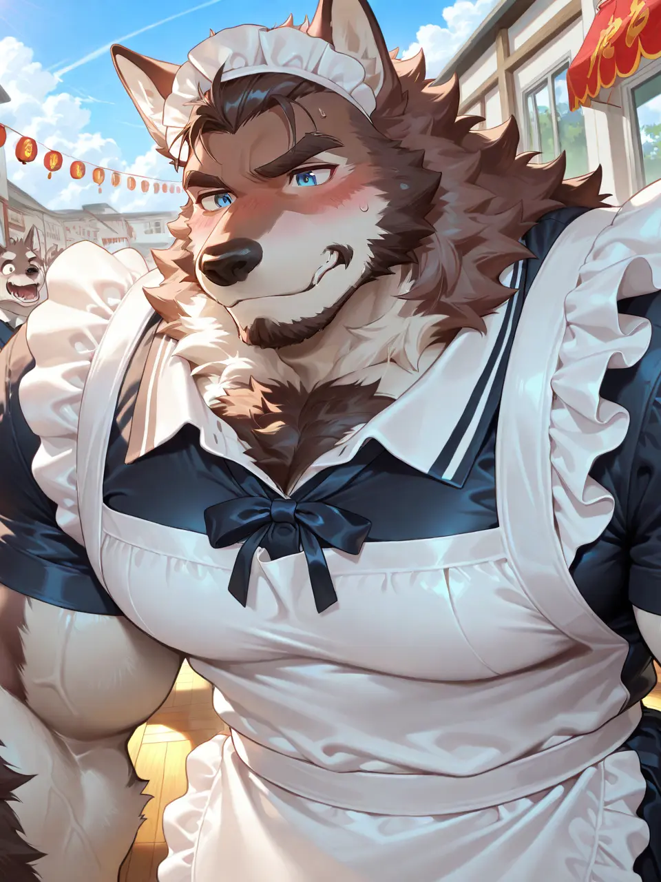 ASAHI_Aichat의 狼彼氏がメイドになっていた件