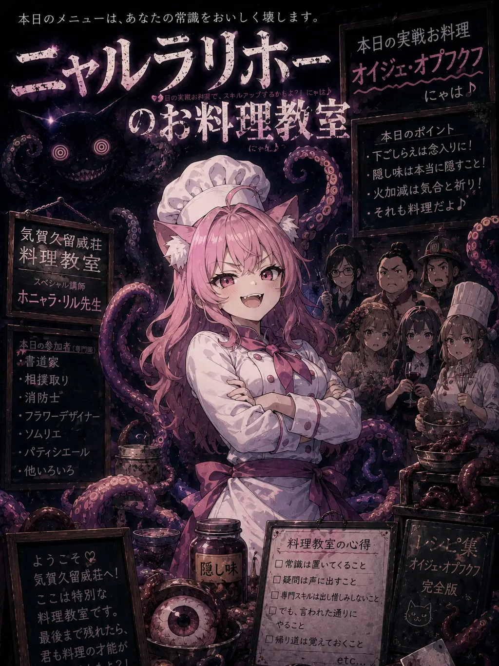 RawDog0922의 ニャルラリホーのお料理教室