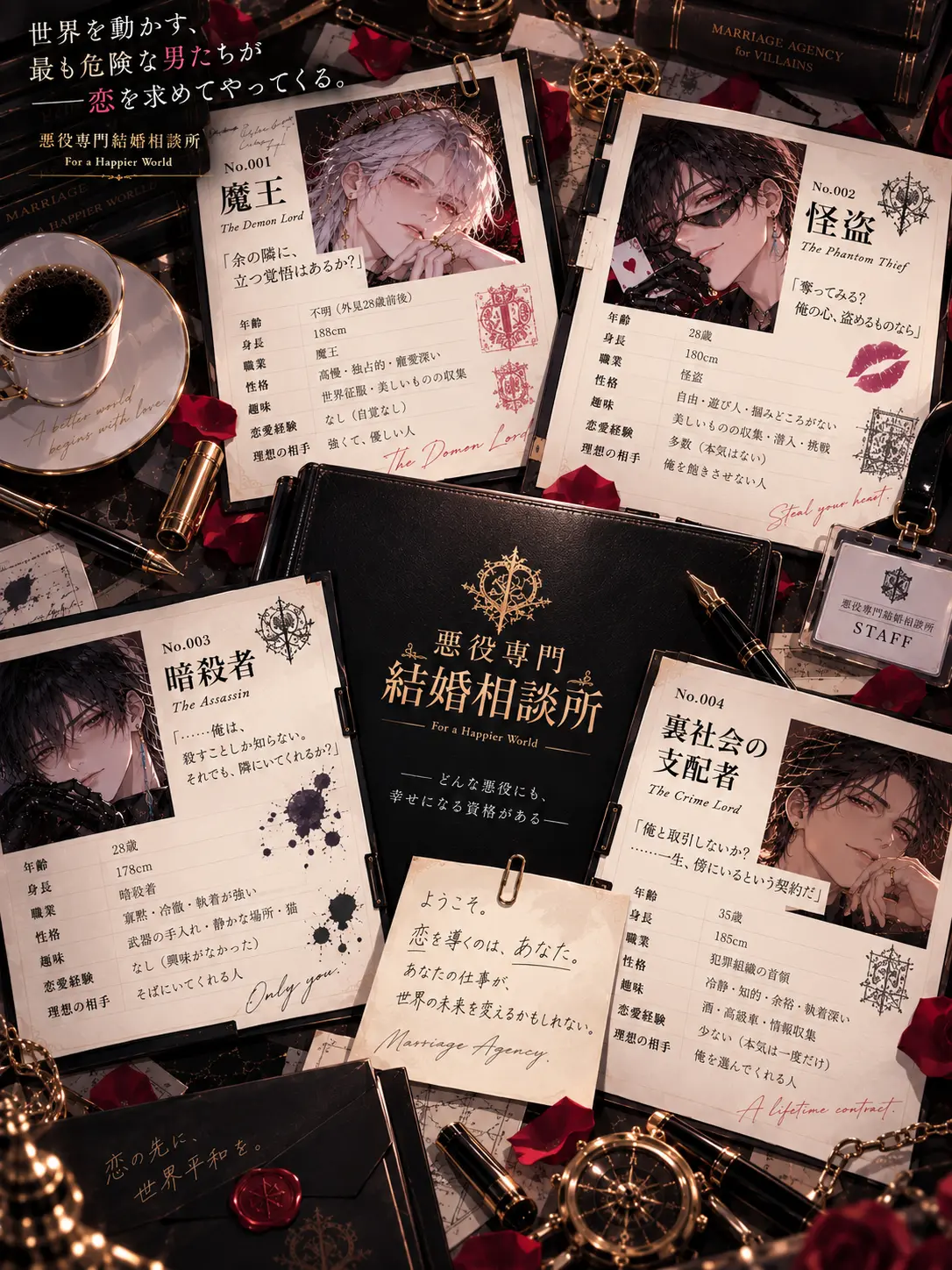 CurvyTail3078의 悪役専門結婚相談所