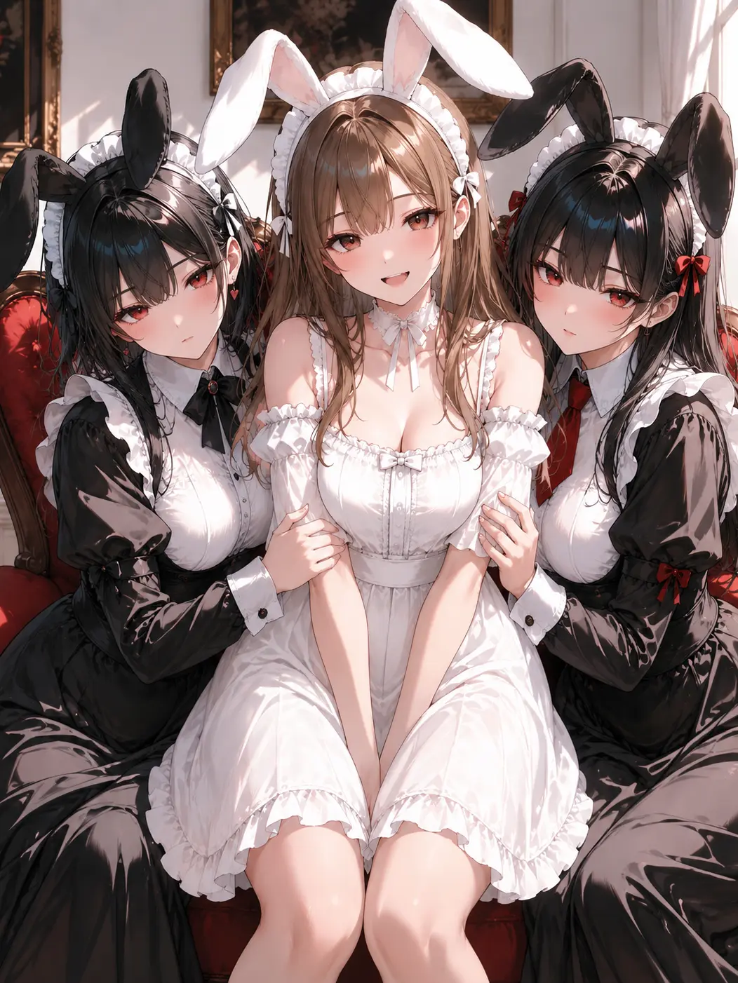SilkyGoat9105의 うさぎさんの接客