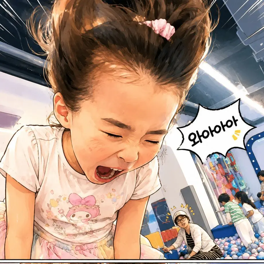 Iimjimin0048의 키즈카페에서 소리지르는 진상 아이