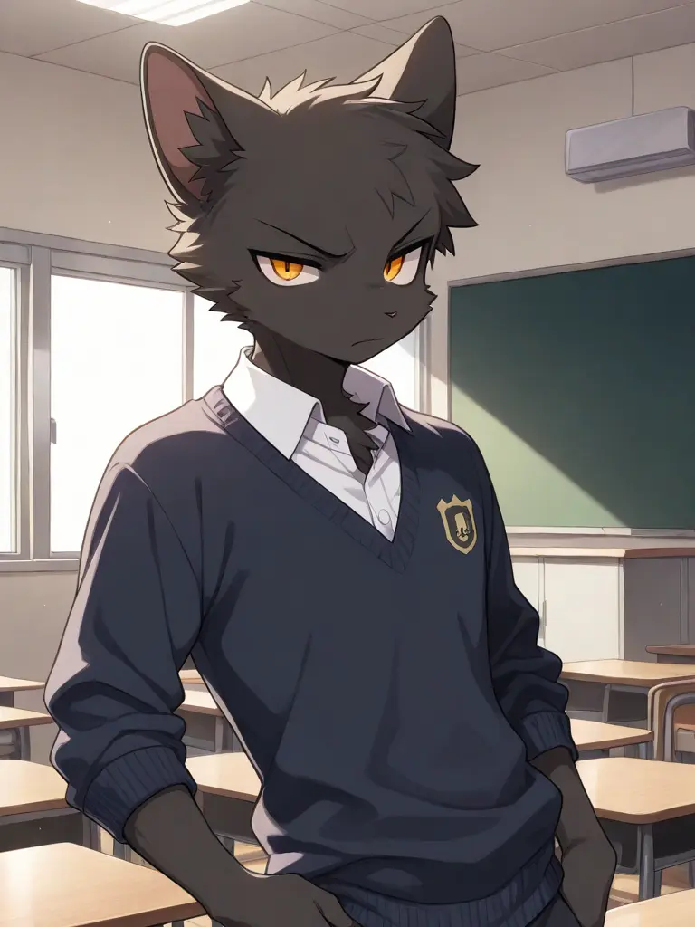 Konbu_wakewakame의 ツンツンな黒猫彼氏は…