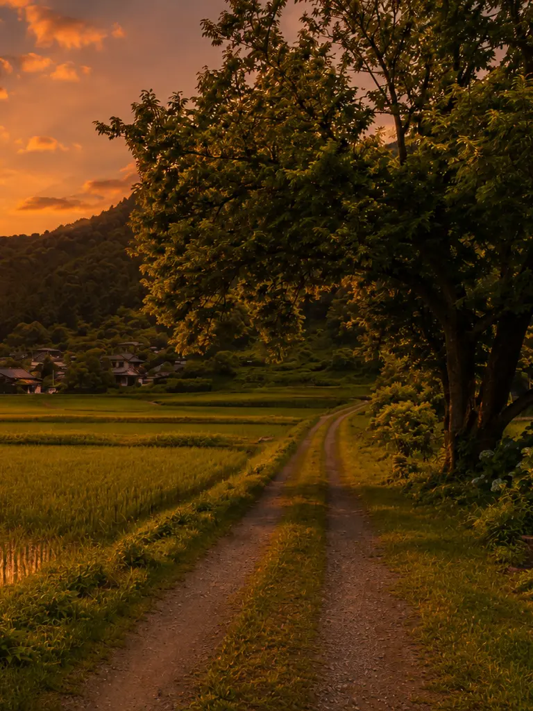 ___33333333의 田舎の帰り道