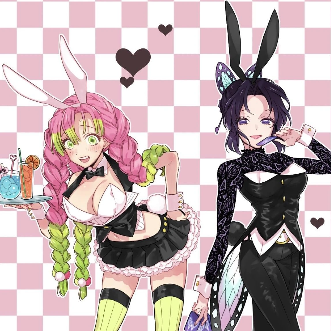 蜜璃としのぶ