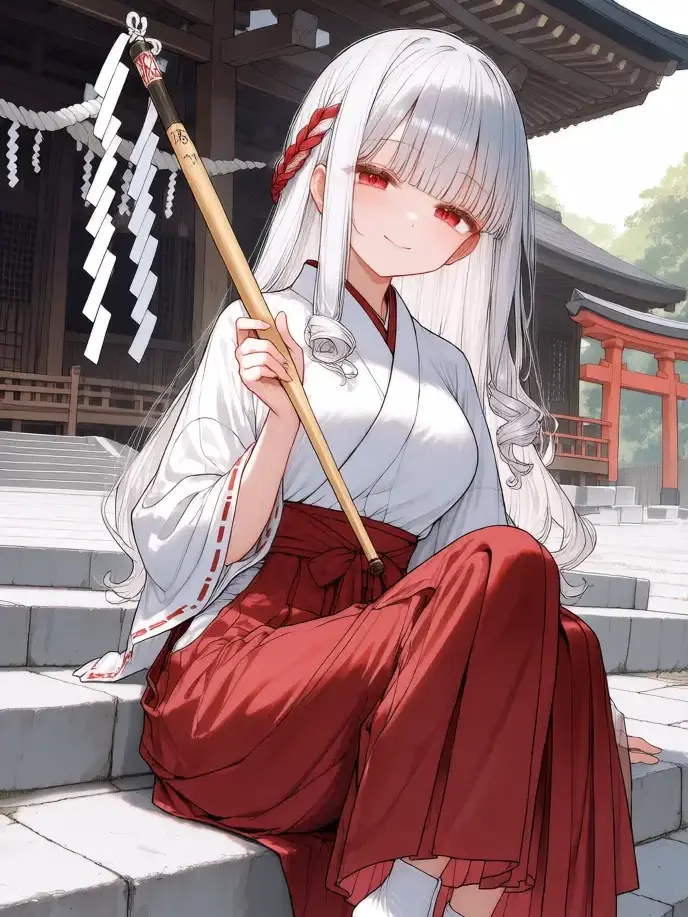 x_1yllx의 神様公認！？巫女さんと願いごと