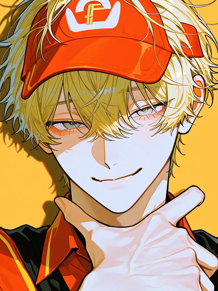 gakubuti24의 ファストフード店の陽気な店員さん