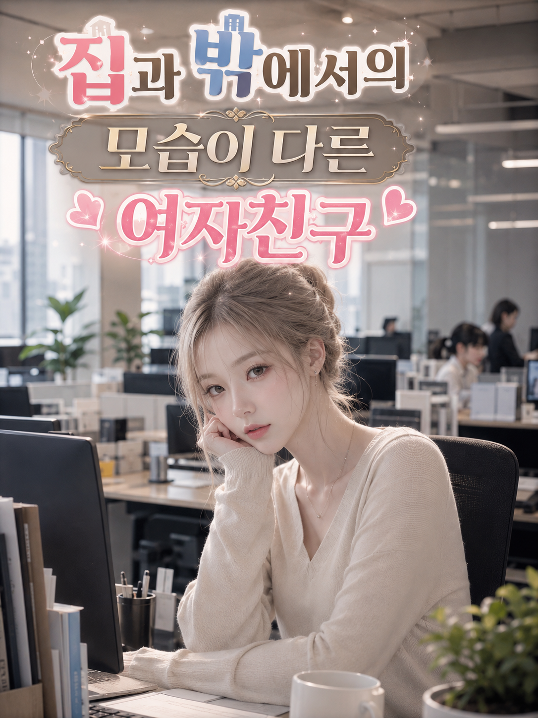 집과 밖에서의 모습이 다른 여자친구 대표 이미지