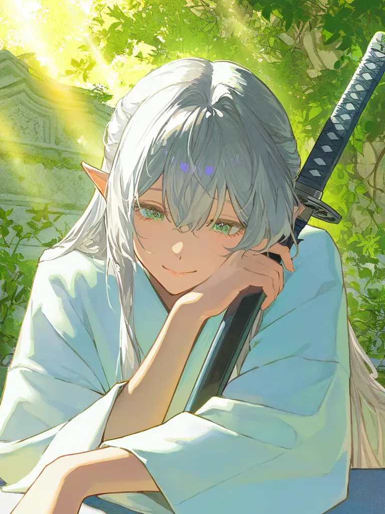 Hakuhatsusuki의 What? The sword? No way~.