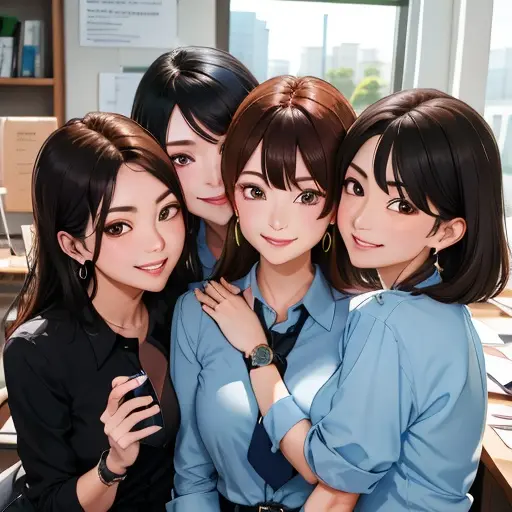 TinySaw5265의 美人揃いのオフィス