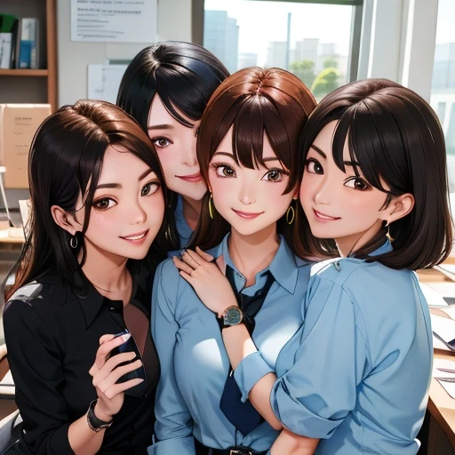 美人揃いのオフィス
