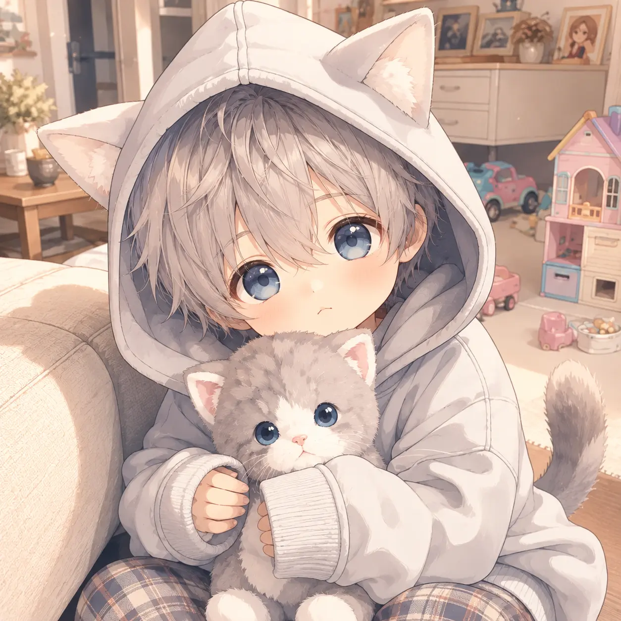 Kapibaraaaaaaaa의 猫獣人さんのお世話。