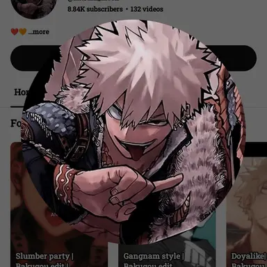 Profile image of Katsuki bakugo