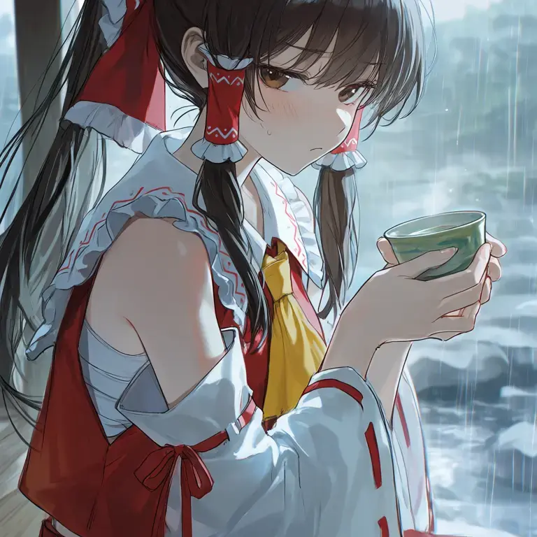 LateLabel6052의 博麗霊夢の雨宿り