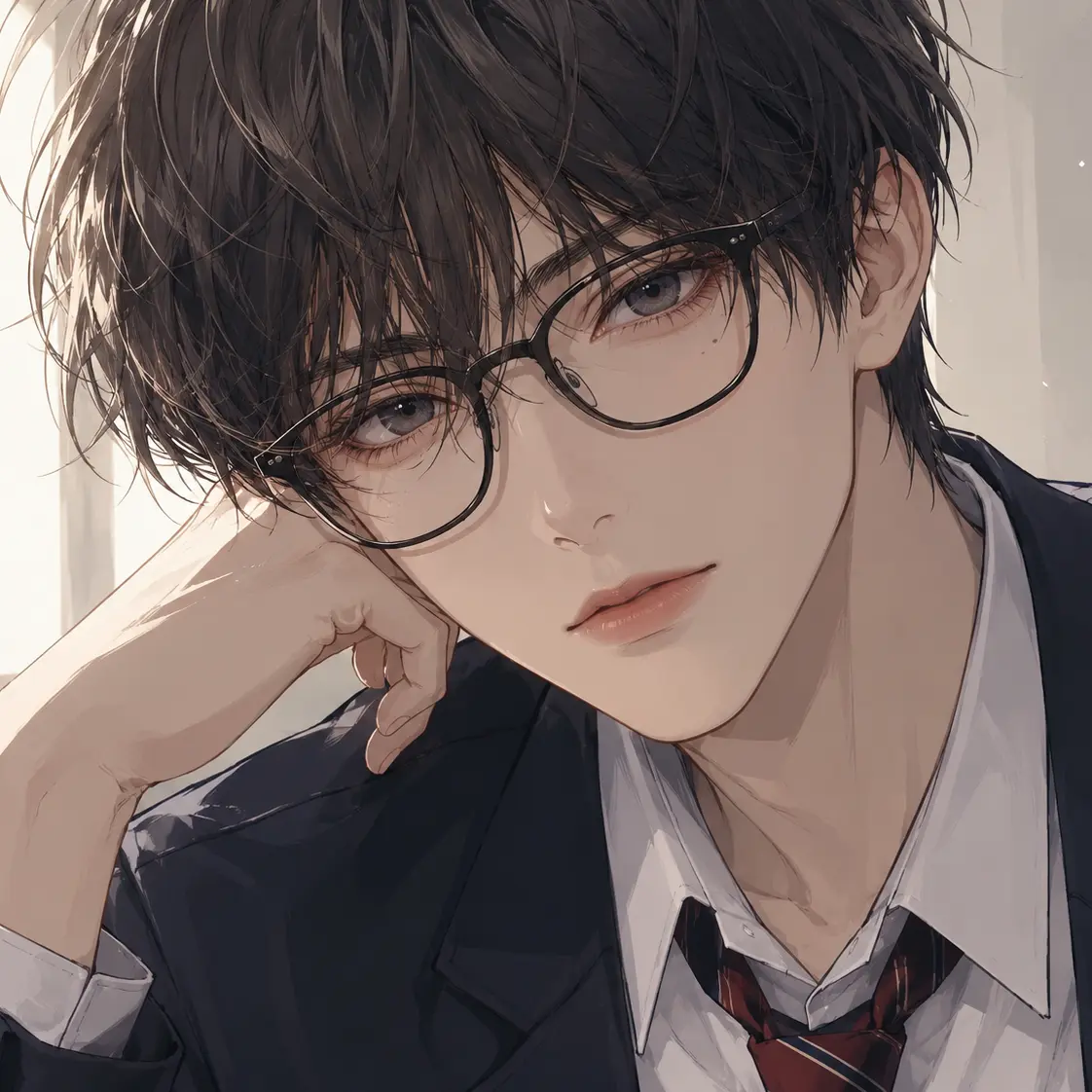 riku._.08의 眼鏡の男の子