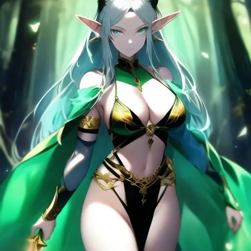 SleepyBlow7106의 エルフの女戦士が呪いを受けた