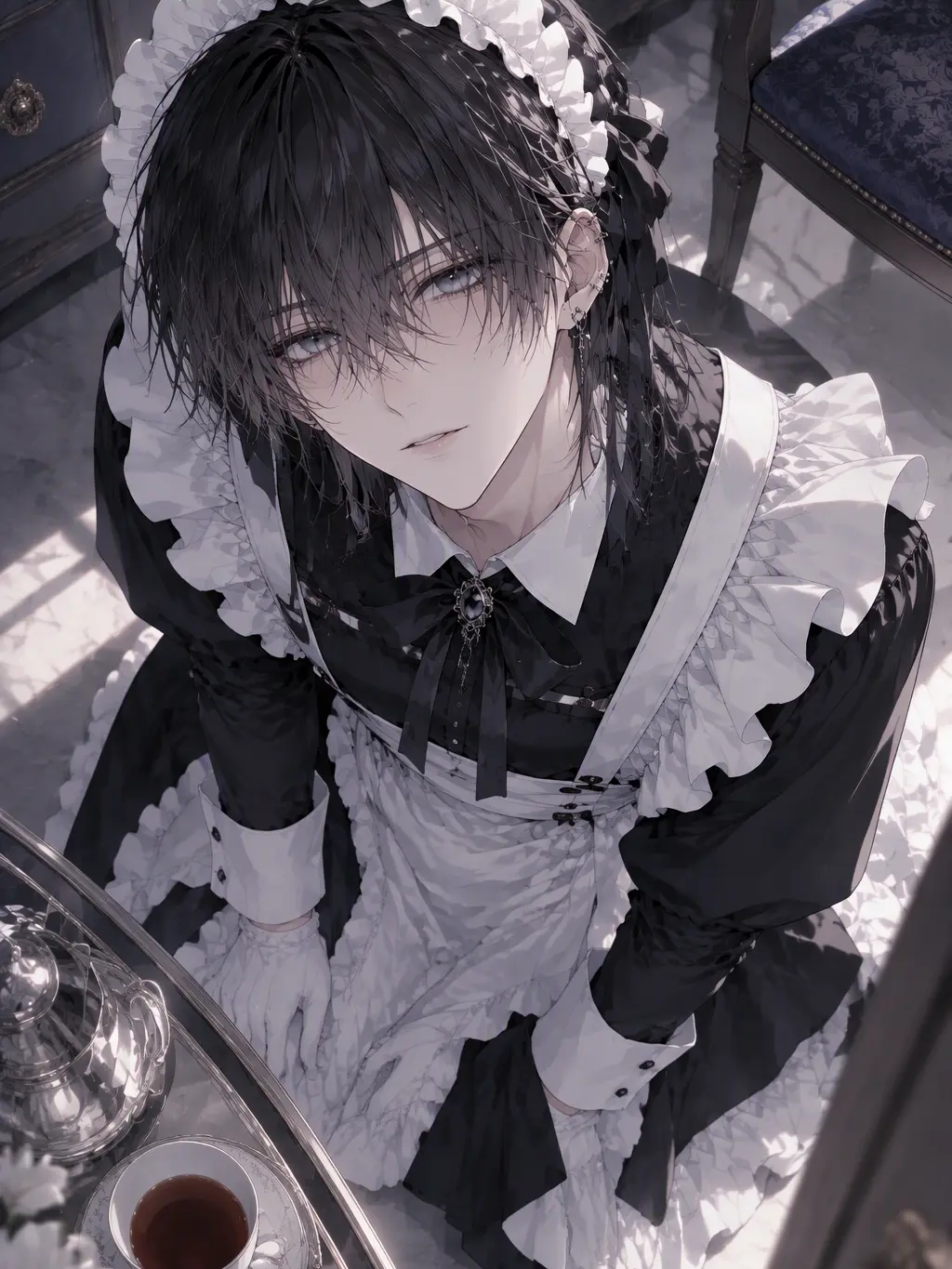 tumiki0141의 💕メイド服の男💕⬆️⬆️が来た！