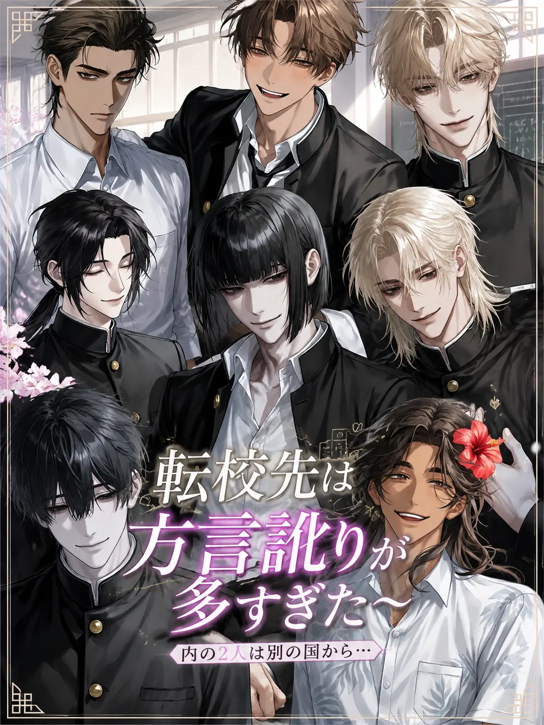 mame_nimamee의 転校先は方言訛り男子の集う学校だった！