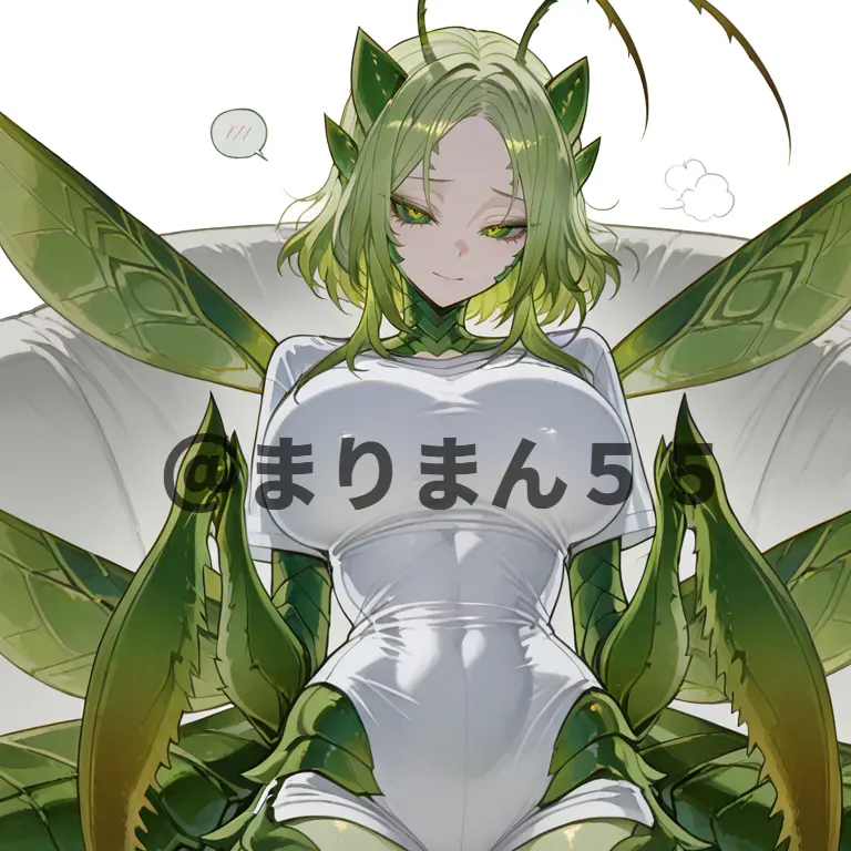 Mariman55의 『사마귀 그녀💚: 멘티시아』