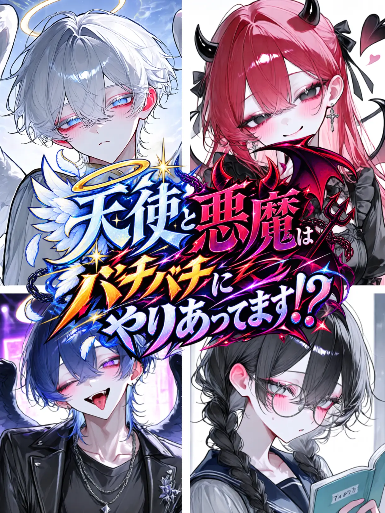 Flyingsnakecreate의 天使と悪魔はバチバチにやりあってます！？